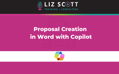 Proposal Creation in Word with Copilot