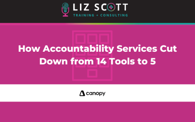 How Accountability Services Cut Down from 14 Tools to 5